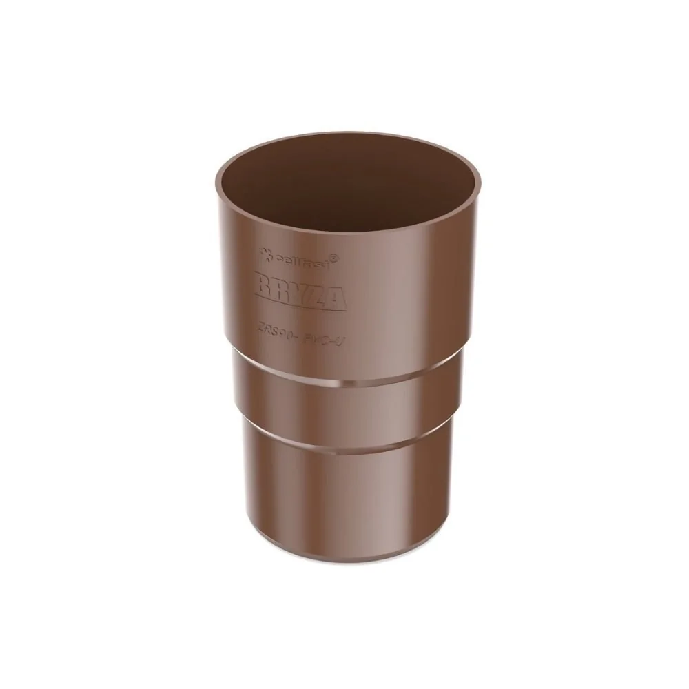 "Regenpijp verbinder bruin System 90 image"