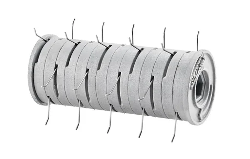 "Lawn aerator roller “Multibrush, stainless steel image"