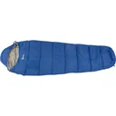 Sleeping bag with carrying bag blue/grey