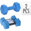 2 dumbbells - 2x 1KG - Blue
