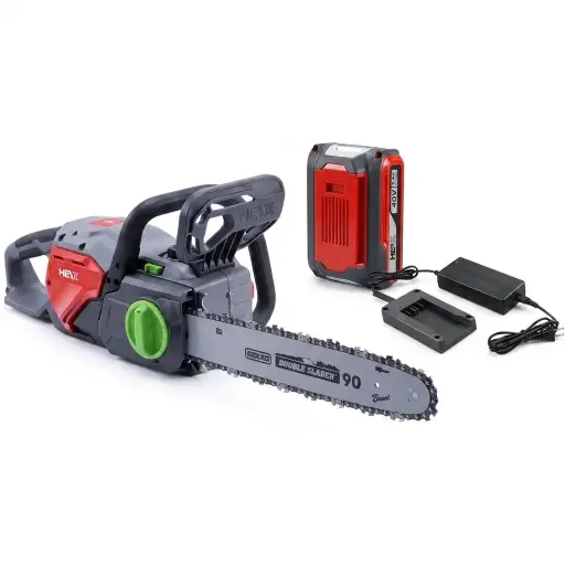 "Cordless chainsaw set 40 V (5.0 Ah Li-Ion battery + standard charger) image"