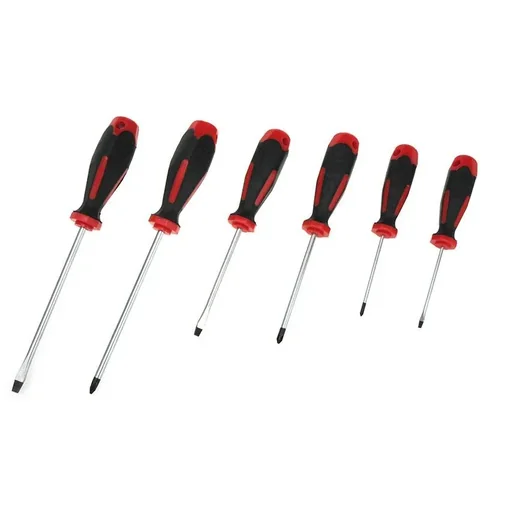 "ET screwdriver set 6-piece soft grip image"