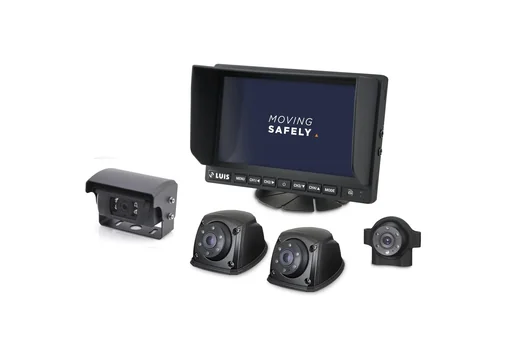 "R7-S Quad reversing system with 4 cameras image"