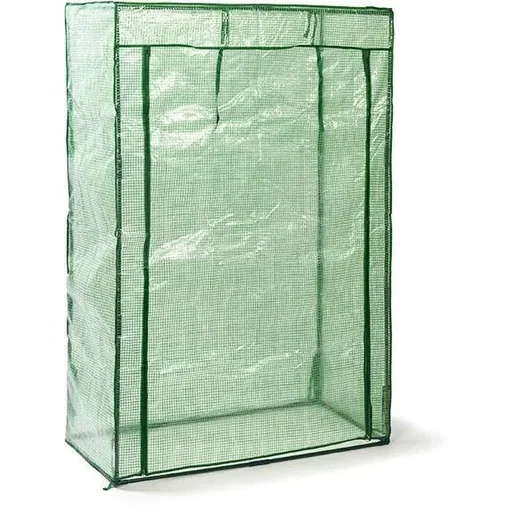 "Pro Garden Tomato Greenhouse - Poly Zip-Up Greenhouse - 100 x 50 x 150 cm image"