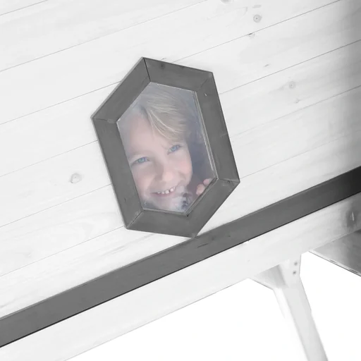 "Cabin XL Playhouse Grey/White - White Slide image"