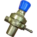 Oxygen pressure regulator for M10x1