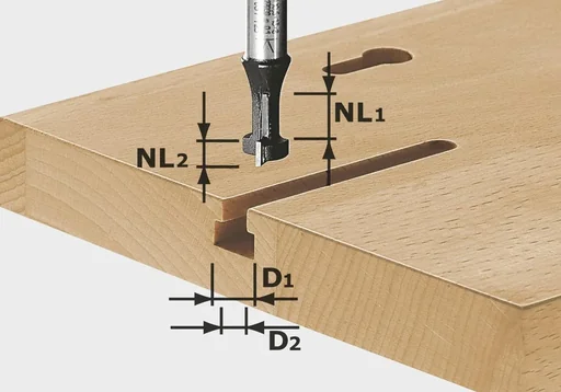 "T-Nutfräser HW D10,5 / NL13 image"