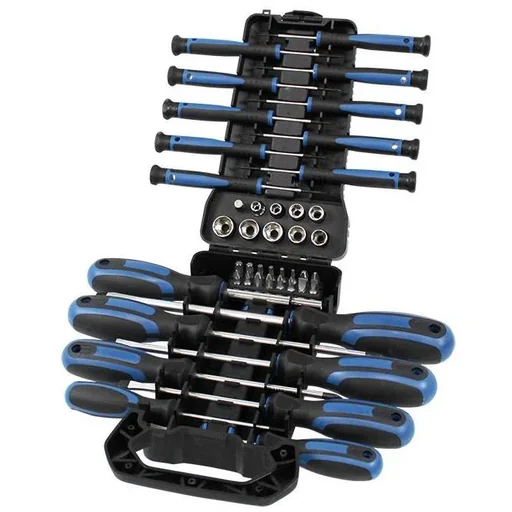 "44-piece screwdriver and bit set image"
