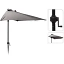 Pro Garden Parasol - Half-round - Balcony Parasol - 250 cm - Anthracite