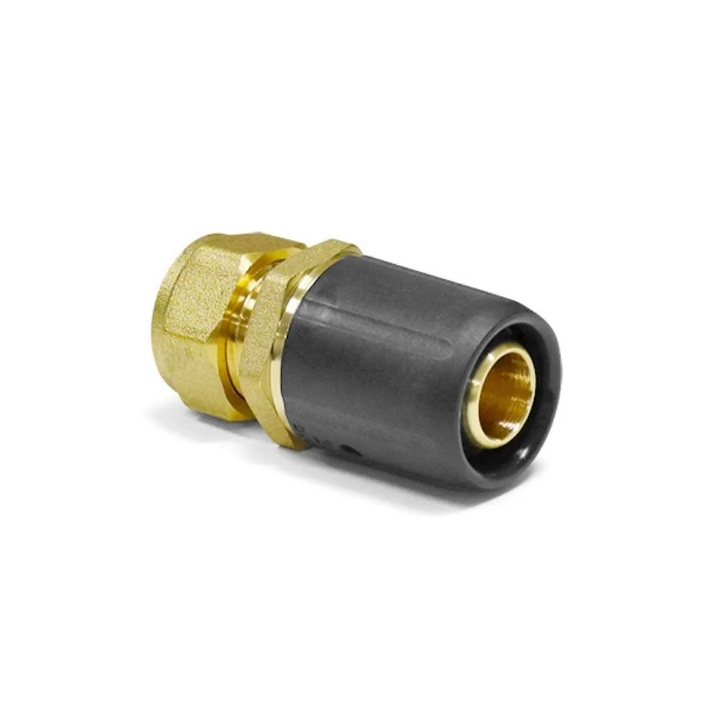 "Steekfitting Koperbuis 16mm naar 15mm met Schroefdraad image"