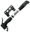 Double-head mini pump with pressure gauge