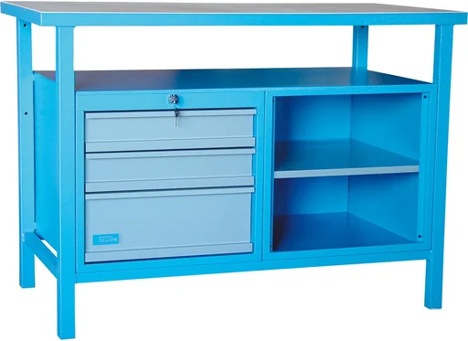 "Werkbank P 1200 SL met laden, afsluitbaar image"