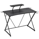 Gaming table desk computer table PC desk with headphone hook cup holder ergonomic design Verste