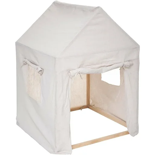 "Playhouse / Children's House - beige - 77.5x116x77.5 cm image"