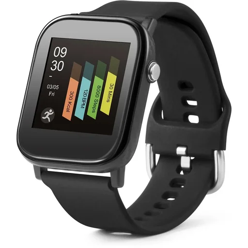 "Smartwatch with temperature measurement image"