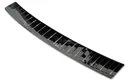 Stainless steel loading sill protector, Audi Q5 + SQ5, 2008-2012, 2012-2016 - high-gloss black. OEM quality
