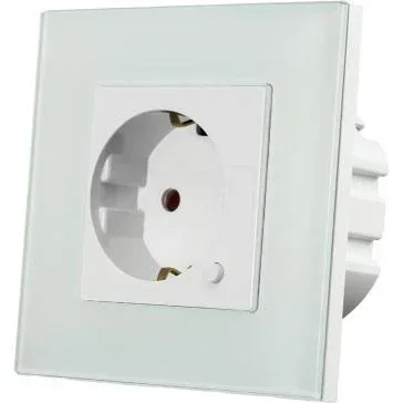 "Smarthome VT-5134 WiFi Wall Socket - White - 10A - 2200W - Works with Amazon Alexa and Google Home Assistant image"