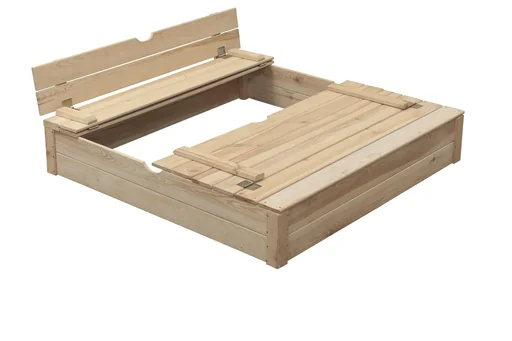 "Robert wooden sandpit, large 1500 mm x 1200 mm image"