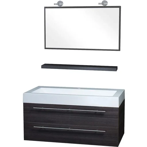 "Bathroom furniture Force 100 cm - Grey image"