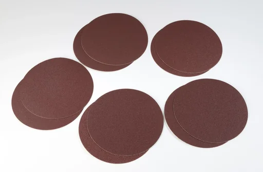 "Sanding disc replacement set 10-piece - 150 mm, Velcro image"