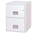 World Class Vertical Fire File filing cabinet with 2 drawers and key lock