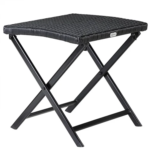 "Folding stool Rome 3-in-1 - Black image"