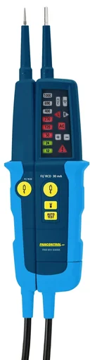 "Voltage and continuity tester with LED display 1000 V and rotating field display image"