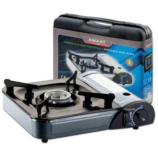"Portable Gas Stove Smart - Gas Grill - 2200W - 33x29x8 cm image"