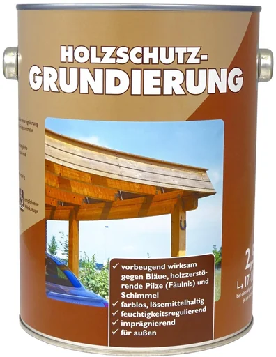 "Wood primer colorless, 2500 ml image"