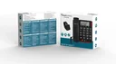 Large button telephone with SOS transmitter