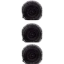Gutter tile black - Ø10 CM X 4 MTR - set of 3