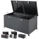 Storage box for cushions - polyrattan