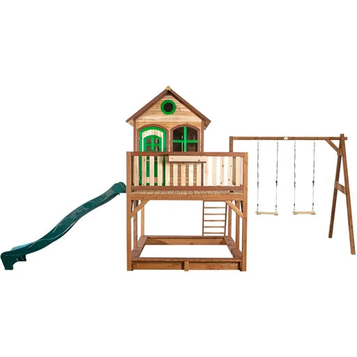 "Liam playhouse (incl. double swing) image"