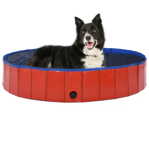 "Foldable dog pool 160x30 cm image"