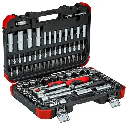 "Socket wrench set 1/4+1/2 94-piece image"