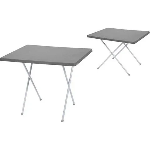 "Camping table - foldable - 60 x 80 cm - black image"