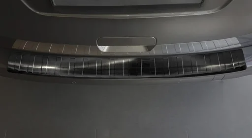 "Loading sill protection stainless steel graphite / black for Citroen Space Tourer, built from 2016> image"