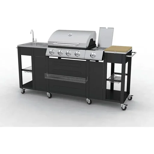 "Montana 4-burner outdoor kitchen image"