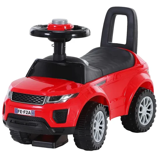 "Children's vehicle, baby walker with horn, storage space, ride-on car, PP, red, 62 x 28 x 41.5 cm image"
