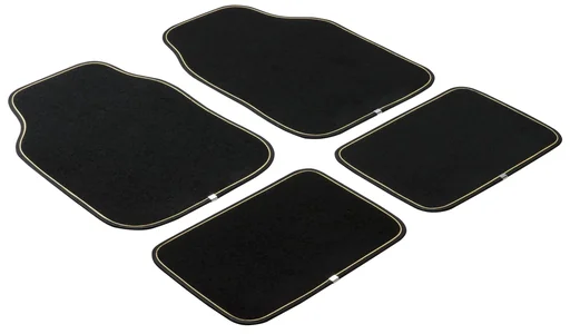 "Car carpet The Line black / beige image"