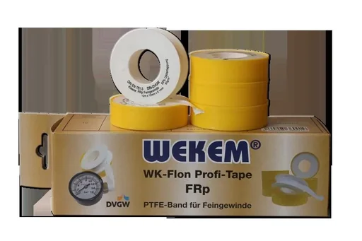 "Thread sealing tape, "FRp" for fine thread, roll length 12 m, white image"