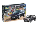 "35 Years Volkswagen Golf GTI Pirelli" model kit in 1/24 scale. 118 individual parts