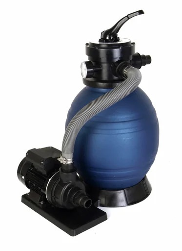 "Swimming pool filter set sand filter system SPF 180, up to 4,500 l/h image"