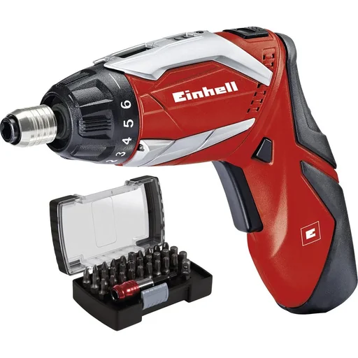 "Cordless screwdriver TE-SD 3.6 Li Kit including 32-piece bit box image"