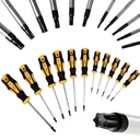 11-piece zeskant screwdriver set - chrome vanadium steel