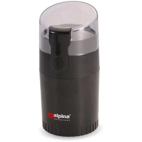 "Coffee grinder spice black - 8x9.3x16.5cm 600g image"