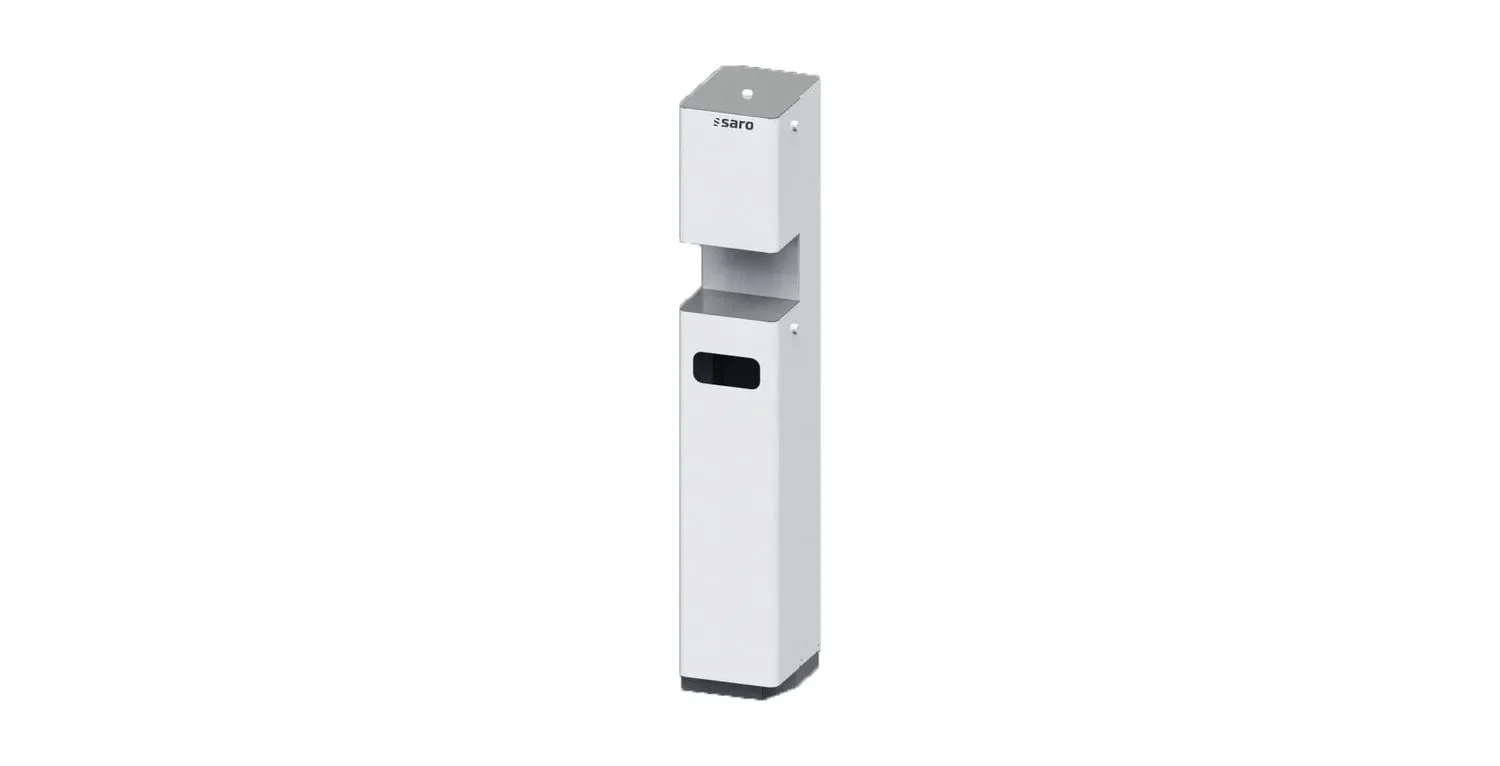 "Saro dispenser voor ontsmetting, desinfectie dispenser met ondersteuning - vloermodel, model CA image"