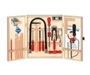 Fretsaw cabinet with clamping holder + craft template (no plastic)