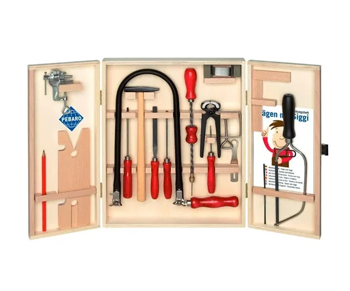 "Fretsaw cabinet with clamping holder + craft template (no plastic) image"
