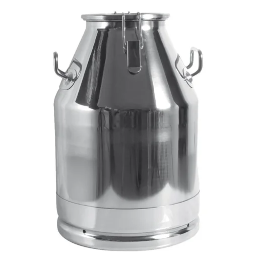"Milk transport jug, stainless steel, 30L image"